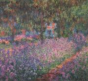 Claude Monet The Artist's Garden at Giverny Sweden oil painting artist
